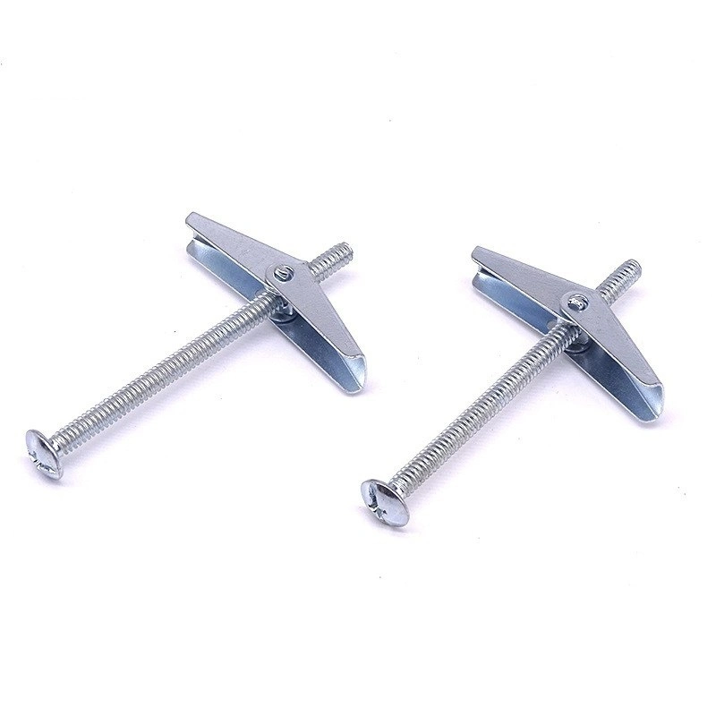 Galvanized Iron Aircraft Expansion Screws Hollow Wall Ceiling Plasterboard Orchid Clip Gecko Umbrella Type Expansion Anchor