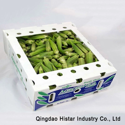 Corrugated Plastic Containers PP Packaging Fluted Storage Box