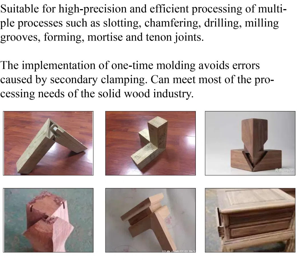 Gantry Composite Woodworking Professional CNC Machining Center 5 Axis Center CNC Tenon and Mortise Machine Center for Outdoor Furniture