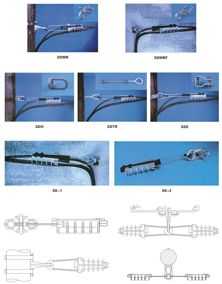 Smico Aluminium Full Tension Anchoring Dead End Clamp