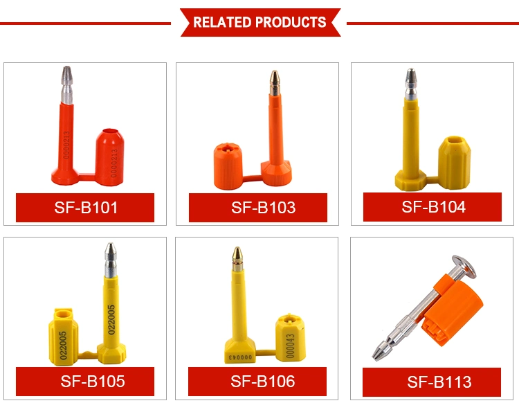 ABS Plastic and Braided Aircraft Cable Construction Material and Container Seal Style Container Seal