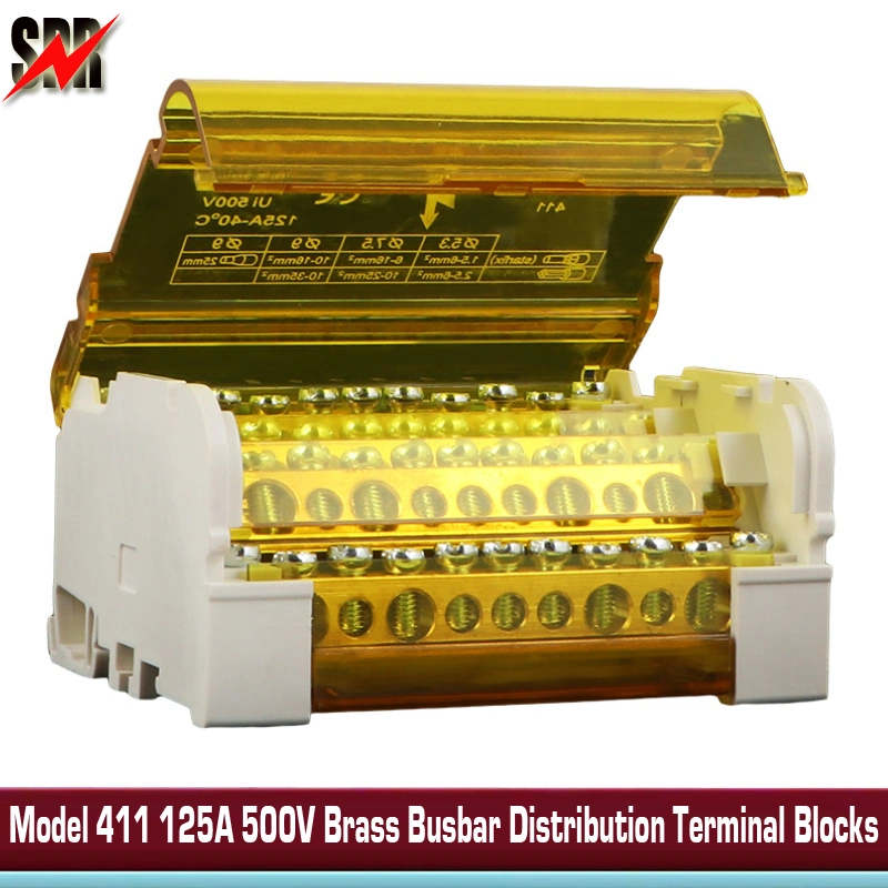 Model 411 Junction Terminal Connectors Box 125A 500V