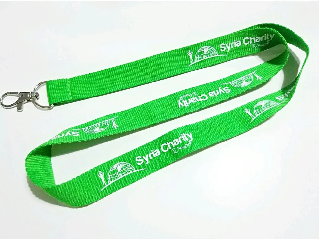 Custom Design Your Own Polyester Silk Screen Printing Lanyard