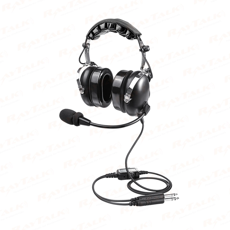 Pnr Passive Noise Cancelling Factory Supply Aviation Headsets Pilot Headphones