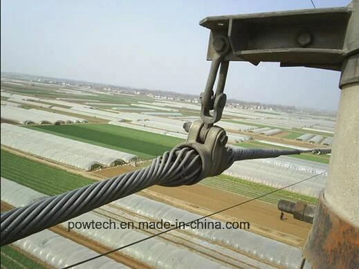 Tk Series Aluminum Alloy Suspension Clamp / ADSS /Opgw Cable Accessories