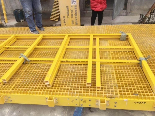 High Strength Fiberglass FRP GRP Pultruded Profile for Bracket Support