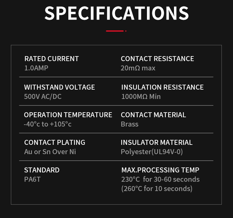 Sample Customization 1.27 2.0 2.54mm H5.7mmpitch Box Header SMT Connector