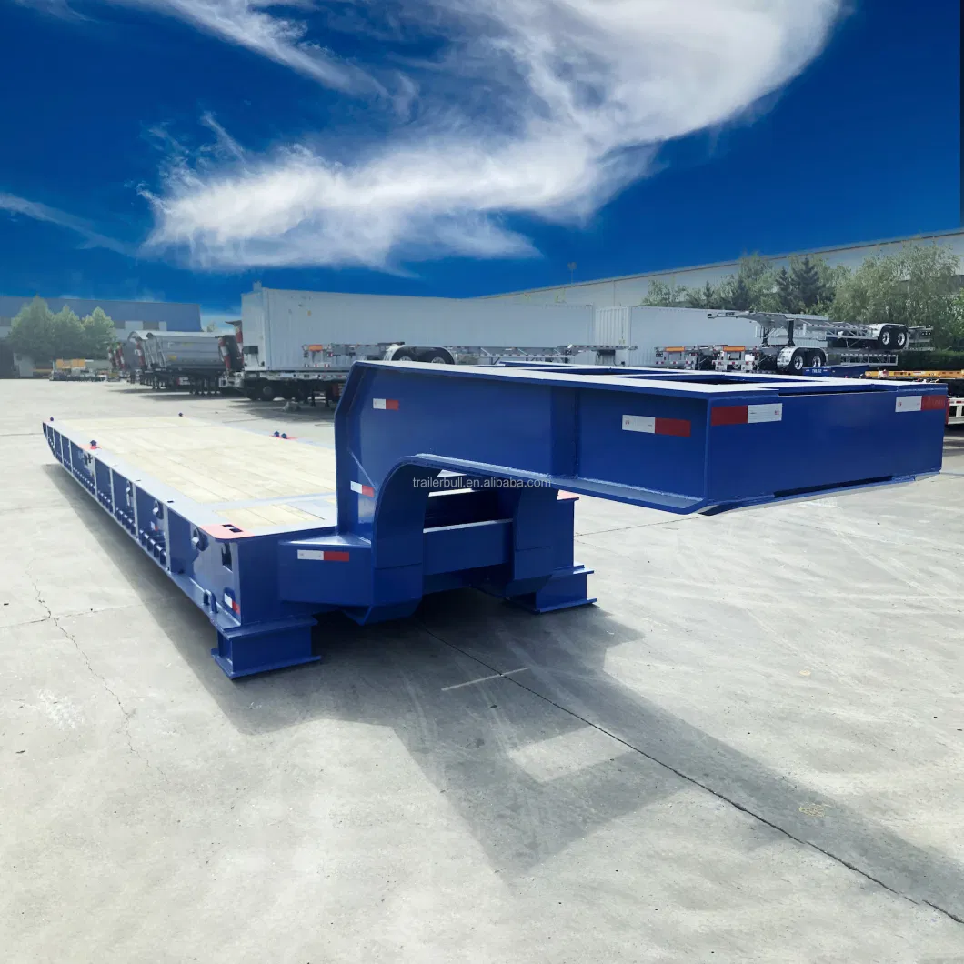 40FT 100 Ton Fgn Mafi Trailer Roll Trailer for Heavy Static Goods and Materials in The Maritime Shipping Industry