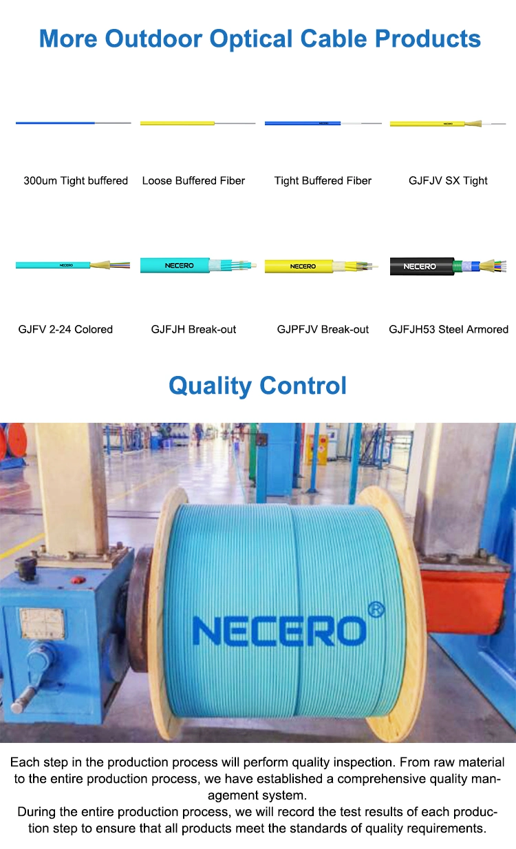 Indoor Fiber Optical Cable with Ripcord