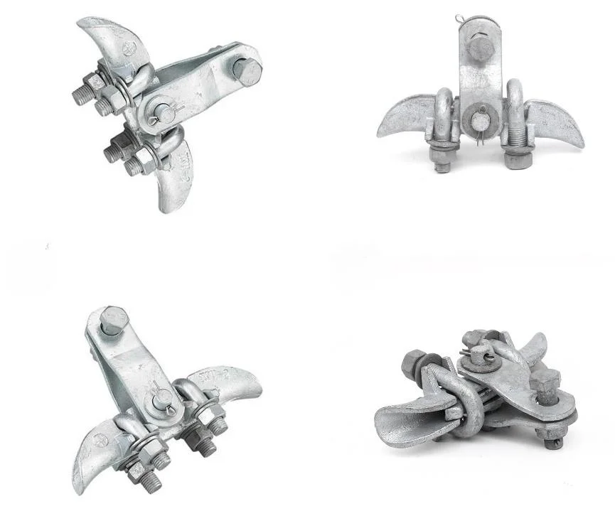 Hot DIP Galvanized Aluminum Alloy Suspension Clevis Clamp for Pole Line Hardware