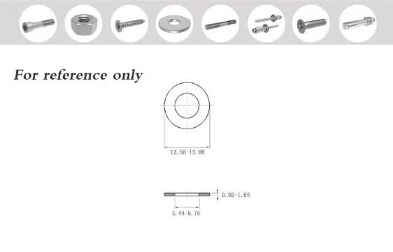 Specializing Stainless Steel Wash Passivition Flat Washer Gasket M4