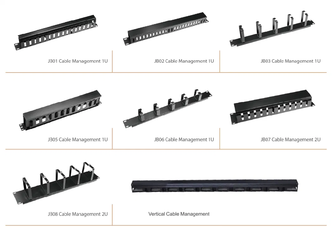 1u 19inch Cable Management Tray