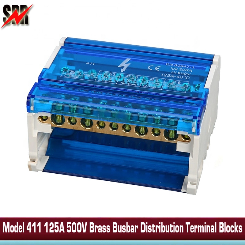 Model 411 Junction Terminal Connectors Box 125A 500V