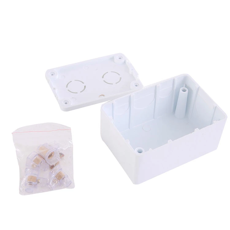 AS/NZS Electric Plastic Junction Box with Screw Connector