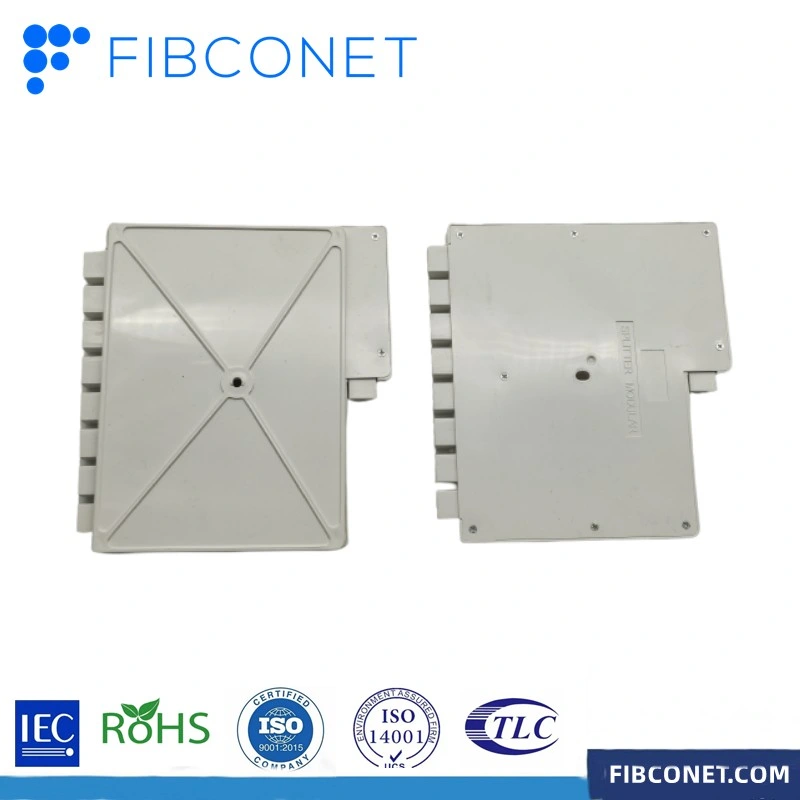 FTTH Wall/Pole-Mounted PC+ABS 32 Core Fiber Optic IP65 Waterproof Terminal Box