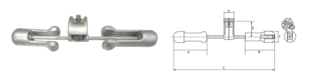 Electric Transformer Fitting, High Quality Vibration Damper Protective Fittings