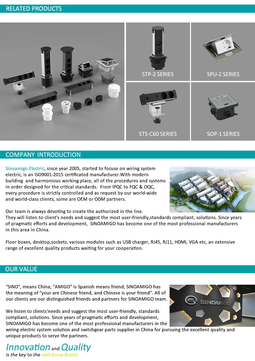 IP44 Pop-up Floor Box Outlet