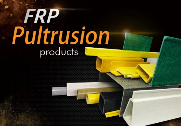 High Strength Fiberglass FRP GRP Pultruded Profile for Bracket Support