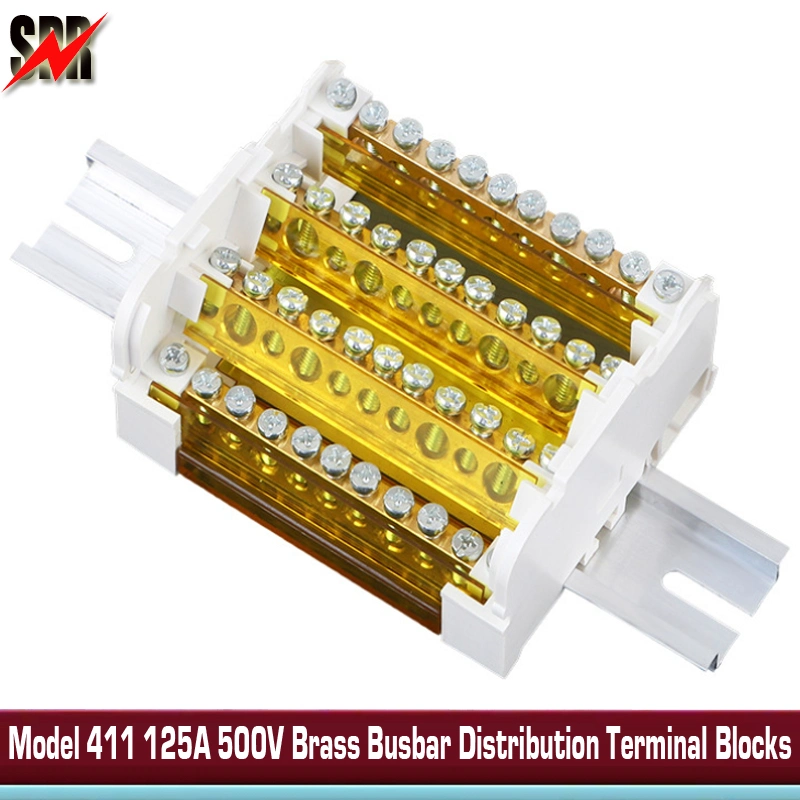 Model 411 Junction Terminal Connectors Box 125A 500V