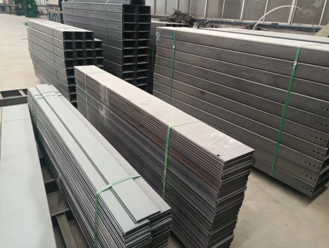 Large- Span Hot-Dipped Galvanized Ladder Cable Tray