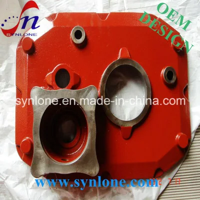  Sand Casting Painted Red Gear Box Housing