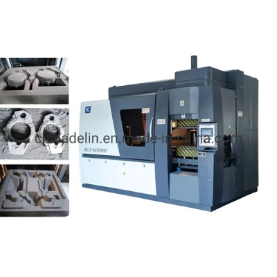  Automatic Green Sand Cast Iron Moulding Machine for Metal Foundry Spare Parts