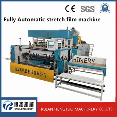 Automatic PE Stretch Film Making Machine Cling Film Machine Cast Film Machine 3 Extruder Co Extrusion Machine