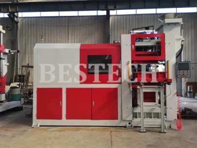  Cast Iron Horizontal Parting Flaskless Green Sand Moulding Machine Factory Price