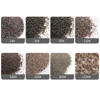 Sandblasting Artificial Abrasives Ba Aluminium Oxide Fused Alumina Brown Abrasive Sand