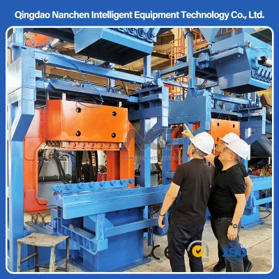  Cast Iron Moulding Machine for Green Sand Casting Plant