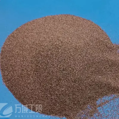  Brown Corundum Sand Suitable for Alumina Work Piece to Scale