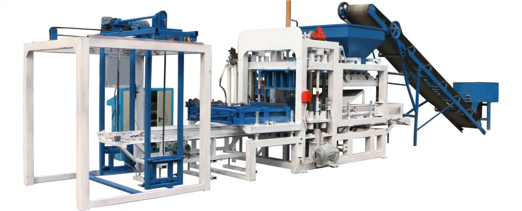 Qt8-15 Automatic Hollow Solid Concrete Cement Paving EPS Brick Block Production Line