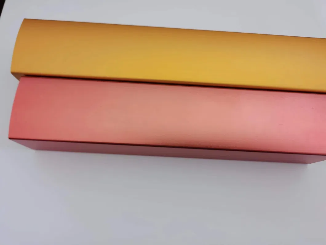 Colorful Anodizing Brushing Polishing Aluminium Metal Aluminum Extrusion Moulding