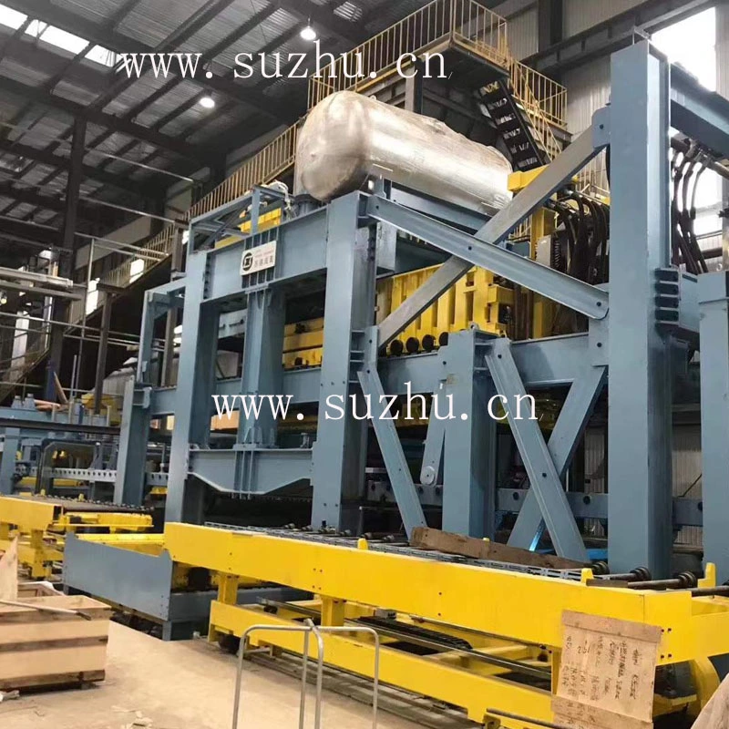 Static Pressure Automatic Horizontal Green Sand Molding Line, Casting Machinery