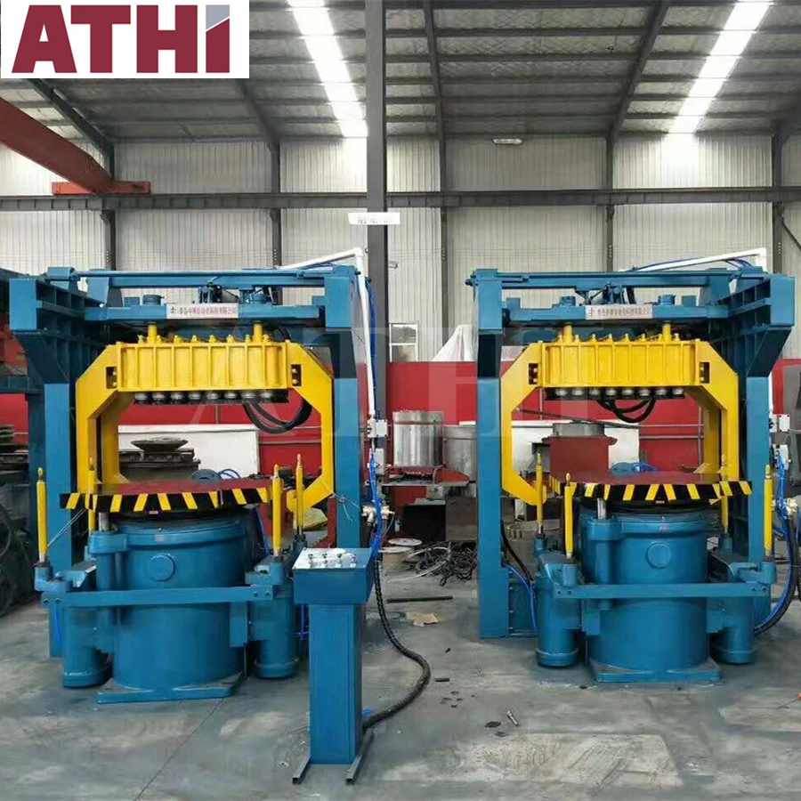 Foundry Green Sand Ductile Iron Casting Production Pneumatic Hydraulic Multi Piston Sand Molding Machine