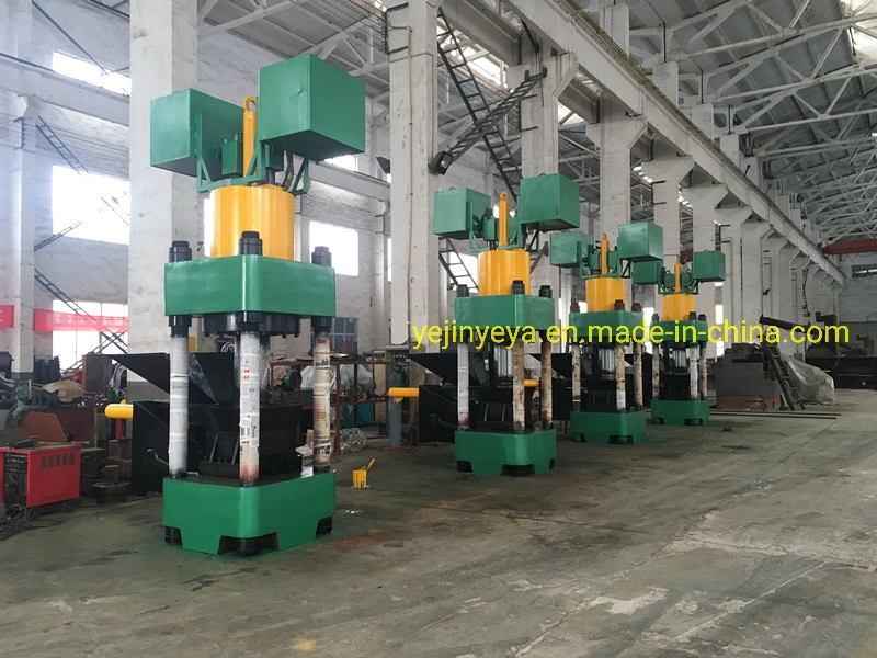 Cast Iron Briquette Press Scrap Block Moulding Machine (factory)