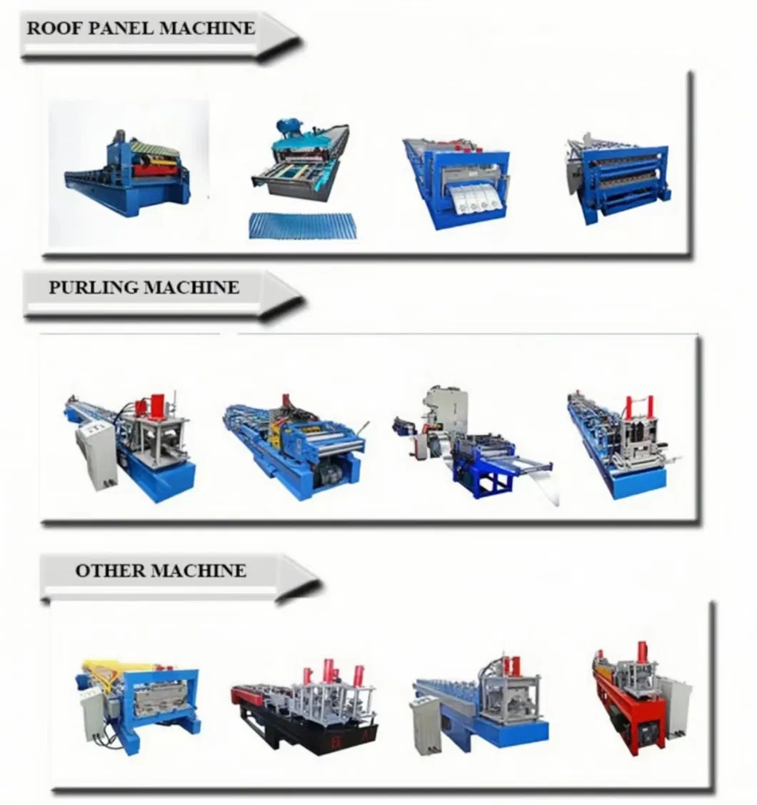 Corrugated Shape Sheet Roofing Iron Moulding Machine