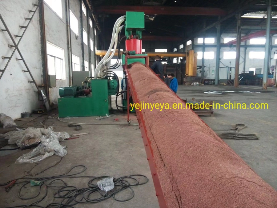 Cast Iron Briquette Press Scrap Block Moulding Machine (factory)