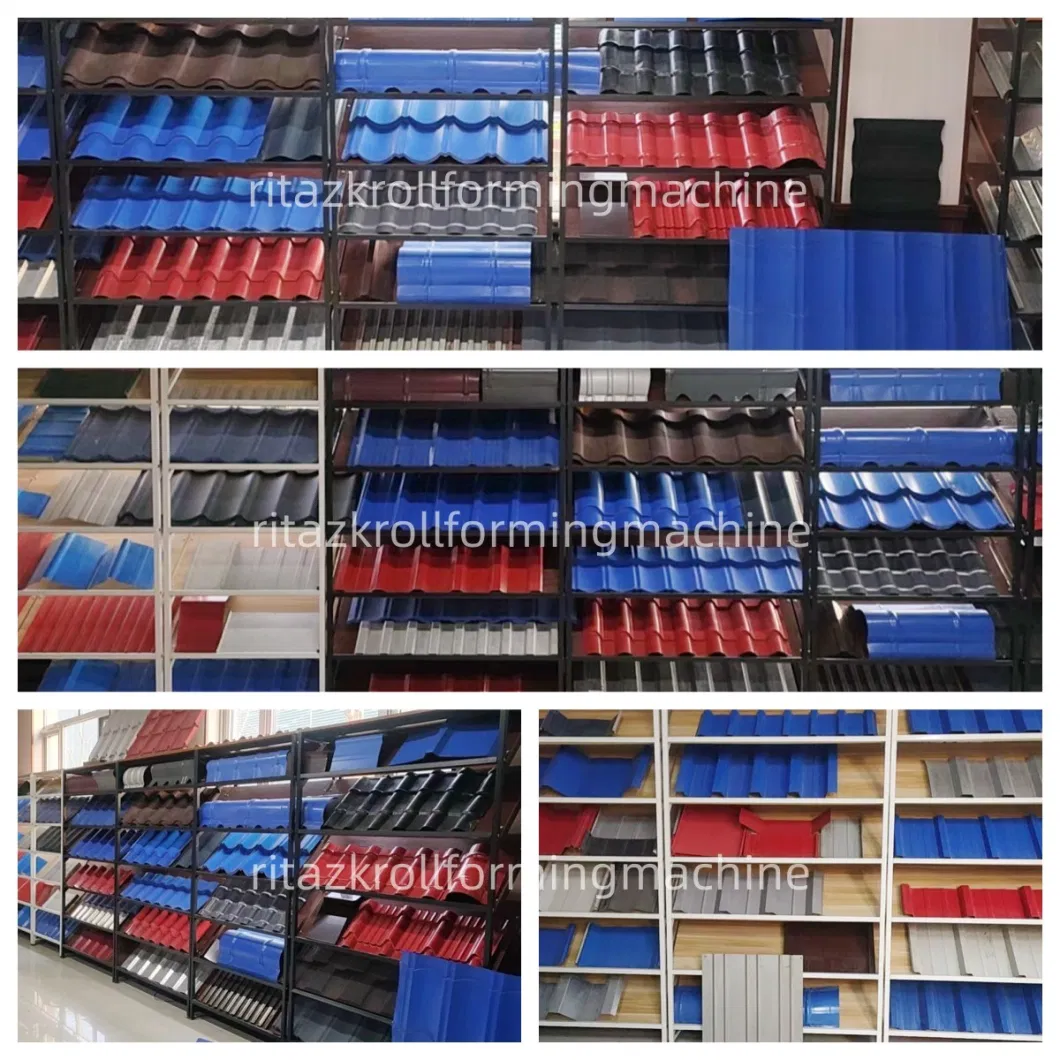 Corrugated Shape Sheet Roofing Iron Moulding Machine