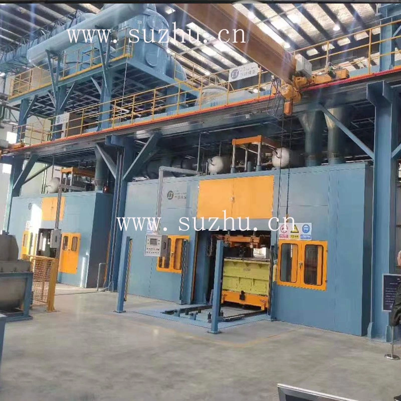 Automatic Static Pressure Green Sand Moulding Line, Foundry Machinery