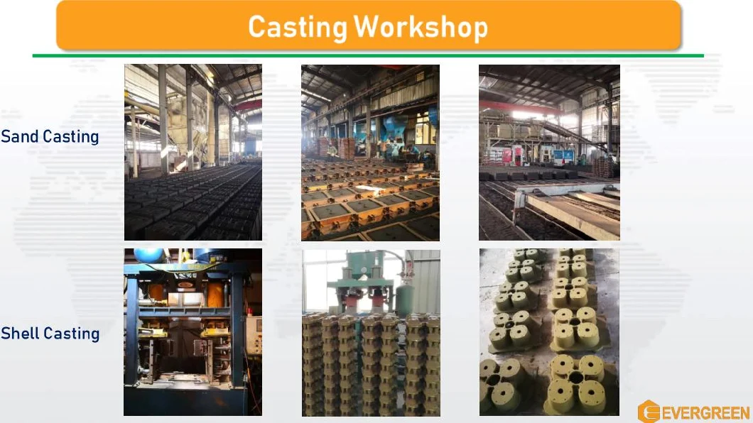 OEM Sand Iron Casting with Machining