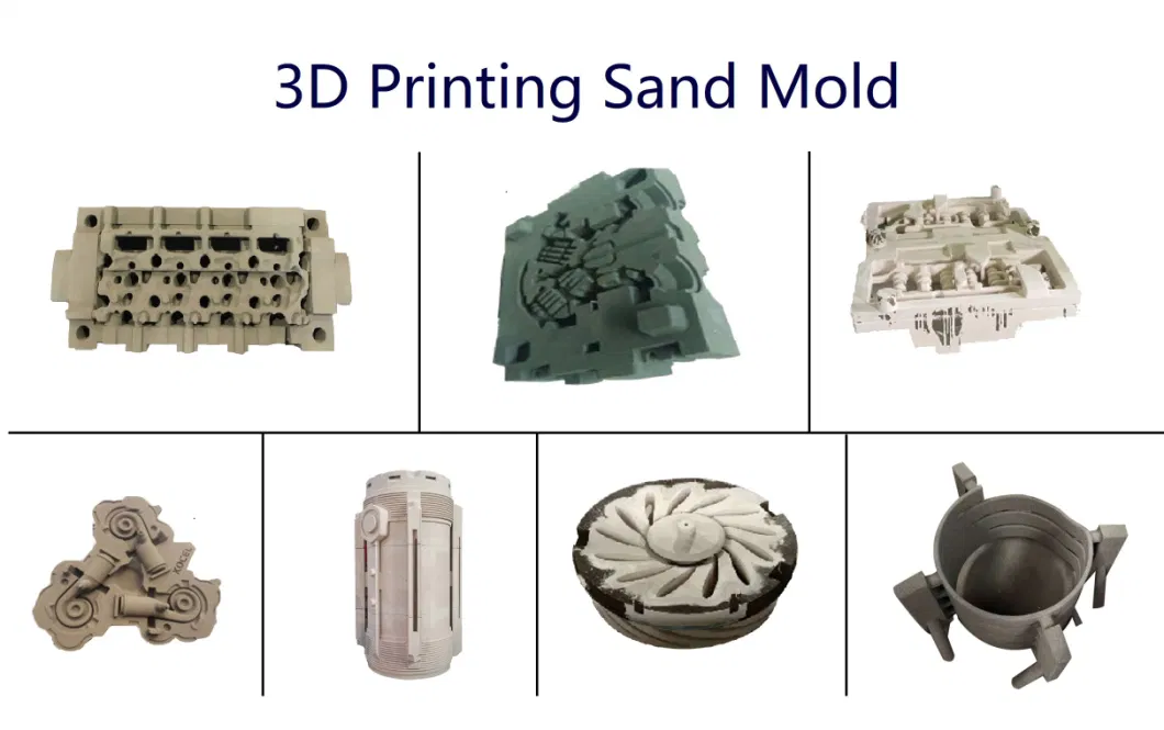 KOCEL Auto Sand Mould by 3D Printer with Cylinder Mould for Auto Parts