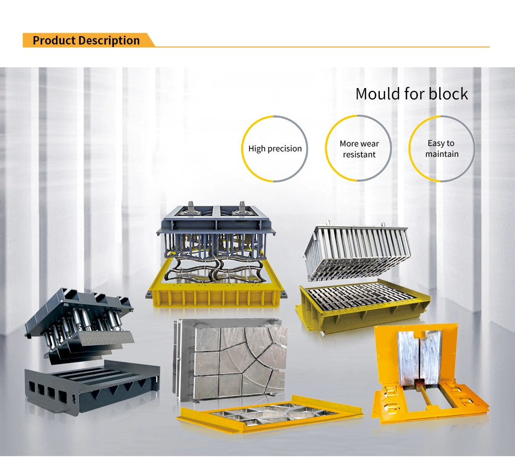 Easy to Operate Sand and Plastic Automatic Making Machine Manual Hollow Block Concrete Bricks Mould