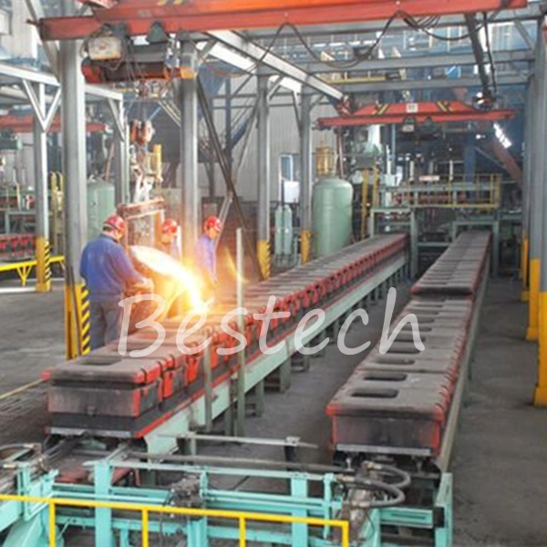 Clay Green Sand Molding Production Line From Qingdao Manufacture