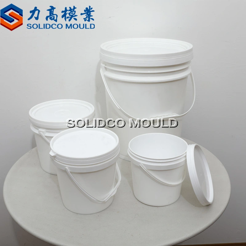 Plastic Bucket Injection Moulds Making Manufacturer