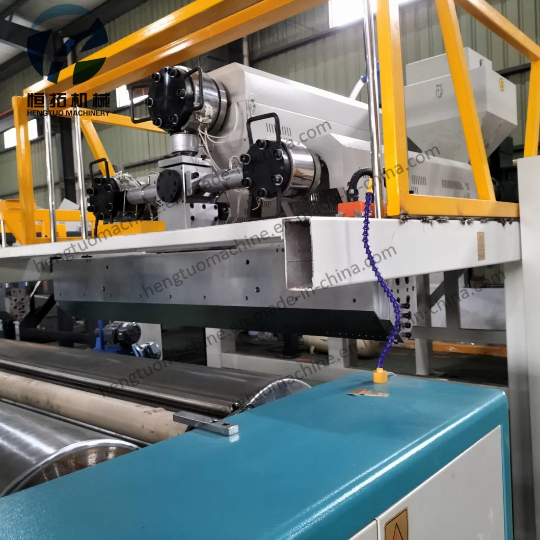 Automatic PE Stretch Film Making Machine Cling Film Machine Cast Film Machine 3 Extruder Co Extrusion Machine