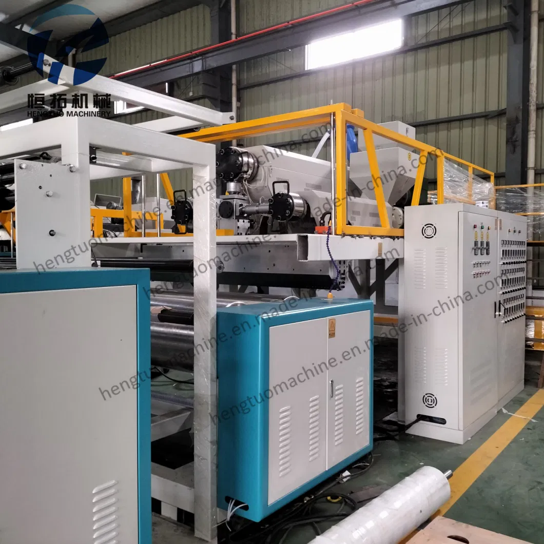 Automatic PE Stretch Film Making Machine Cling Film Machine Cast Film Machine 3 Extruder Co Extrusion Machine