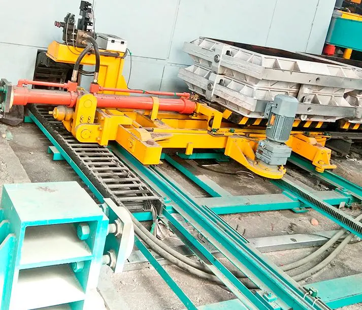 High Precision Automatic Static Pressure Horizontal Green Sand Molding Line