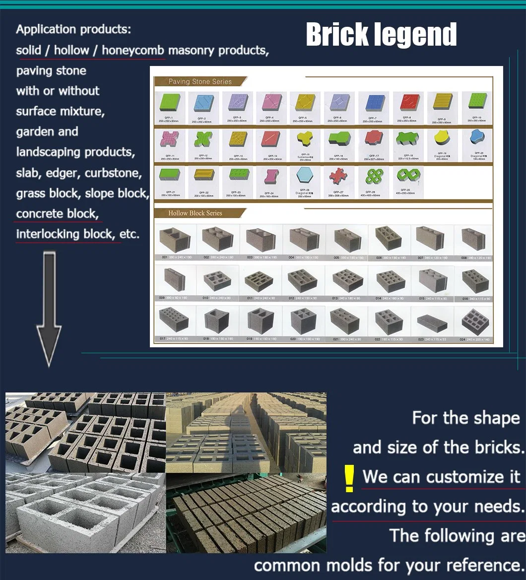 Moving Block Moulds Paving Manual Concrete