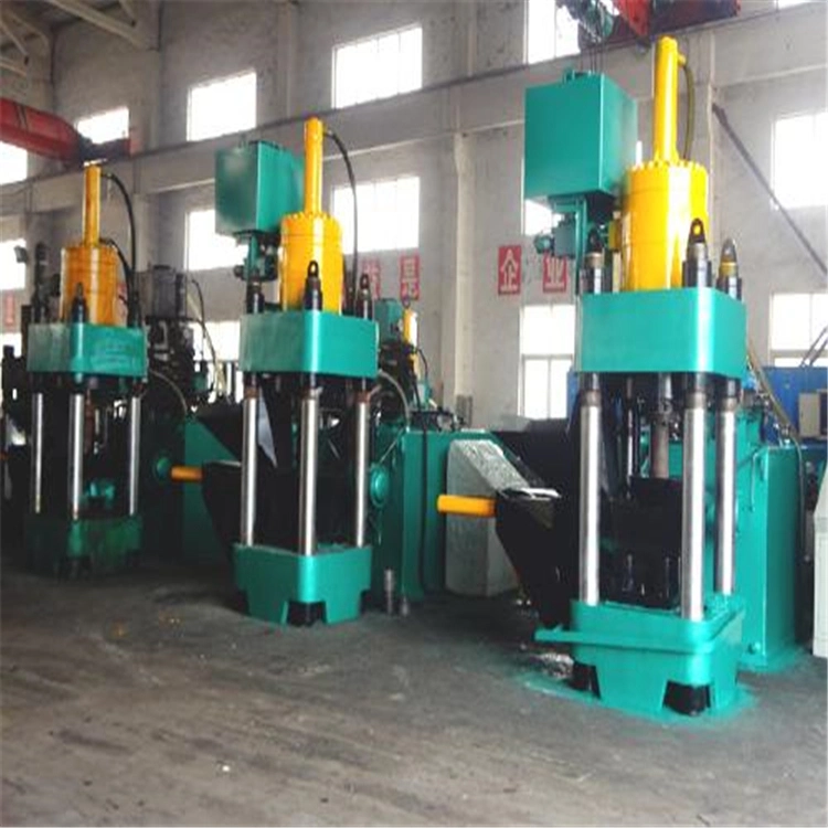 Metal Chip Aluminum Press Swarf Briquette Machine Scrap Iron Turnings Block Moulding Machine